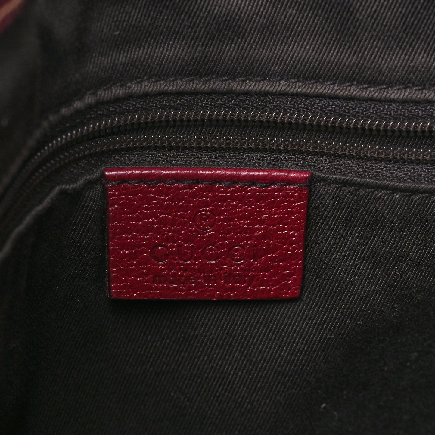 Monogram Medium Tote Red