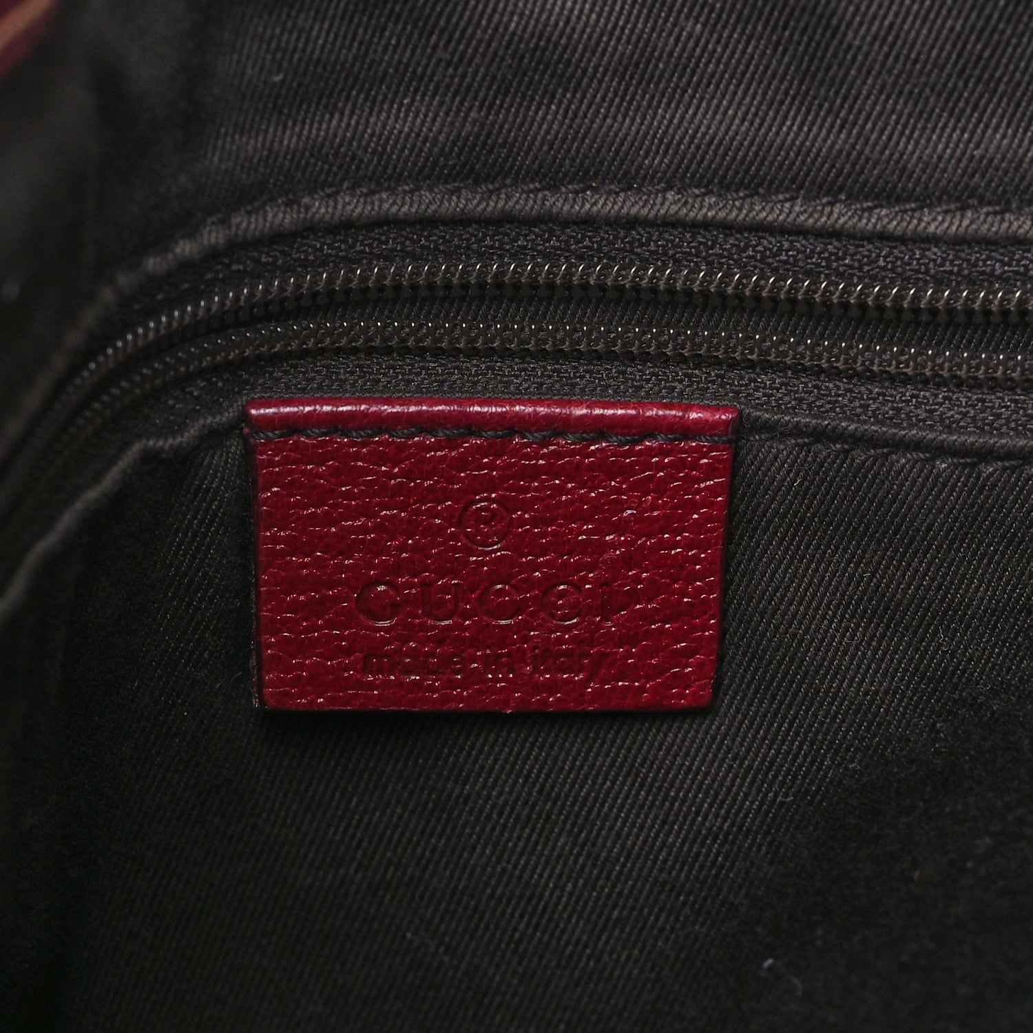 Gucci Monogram Medium Tote Red 5 of 6