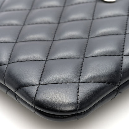 Chanel Lambskin Quilted Crossbody Bag Black 10 of 10