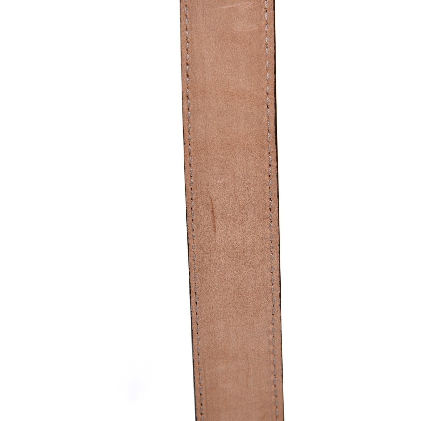 Calfskin Framed Double G Belt 105 42 Black