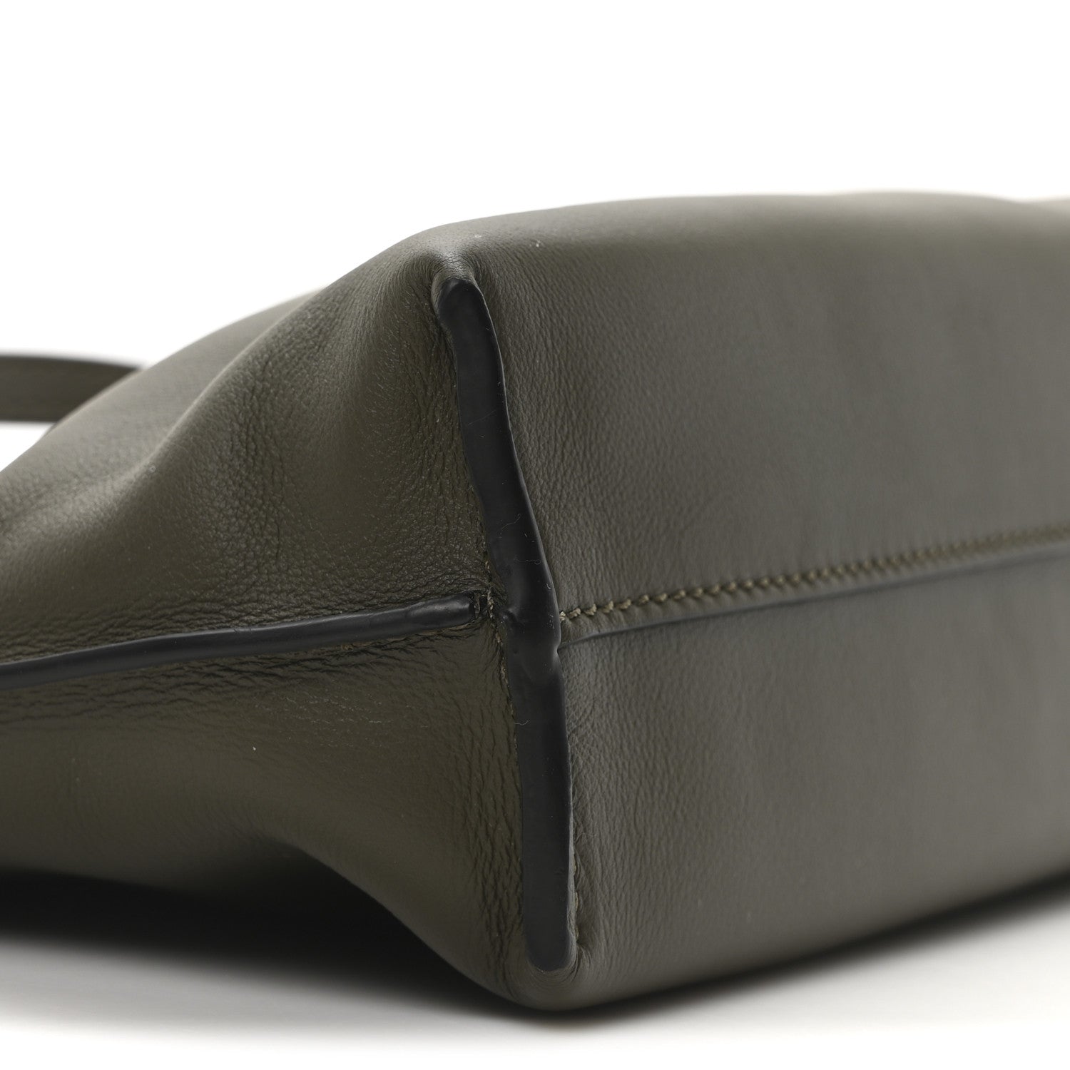 Loewe Calfskin Mini Flamenco Knot Clutch Vintage Khaki 15 of 17