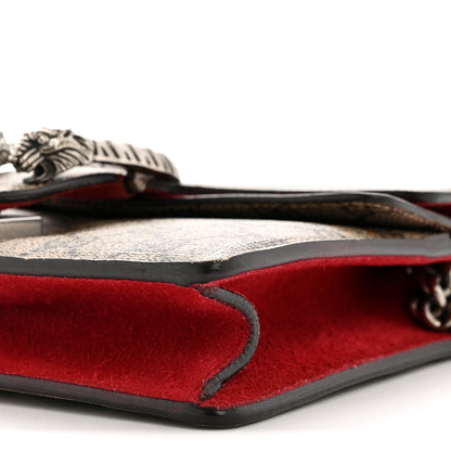 Gucci GG Supreme Monogram Mini Dionysus Shoulder Bag Hibiscus Red 10 of 12