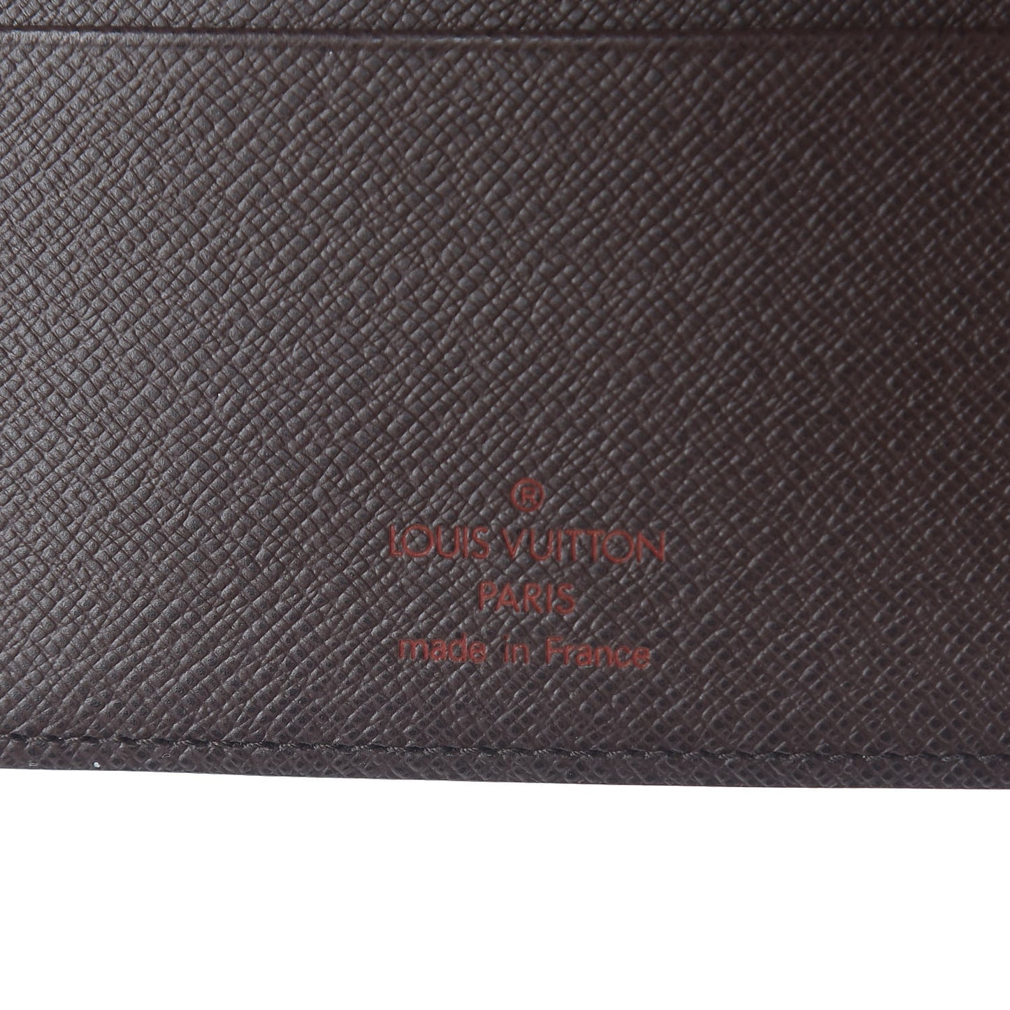 Damier Ebene Medium Ring Agenda Cover