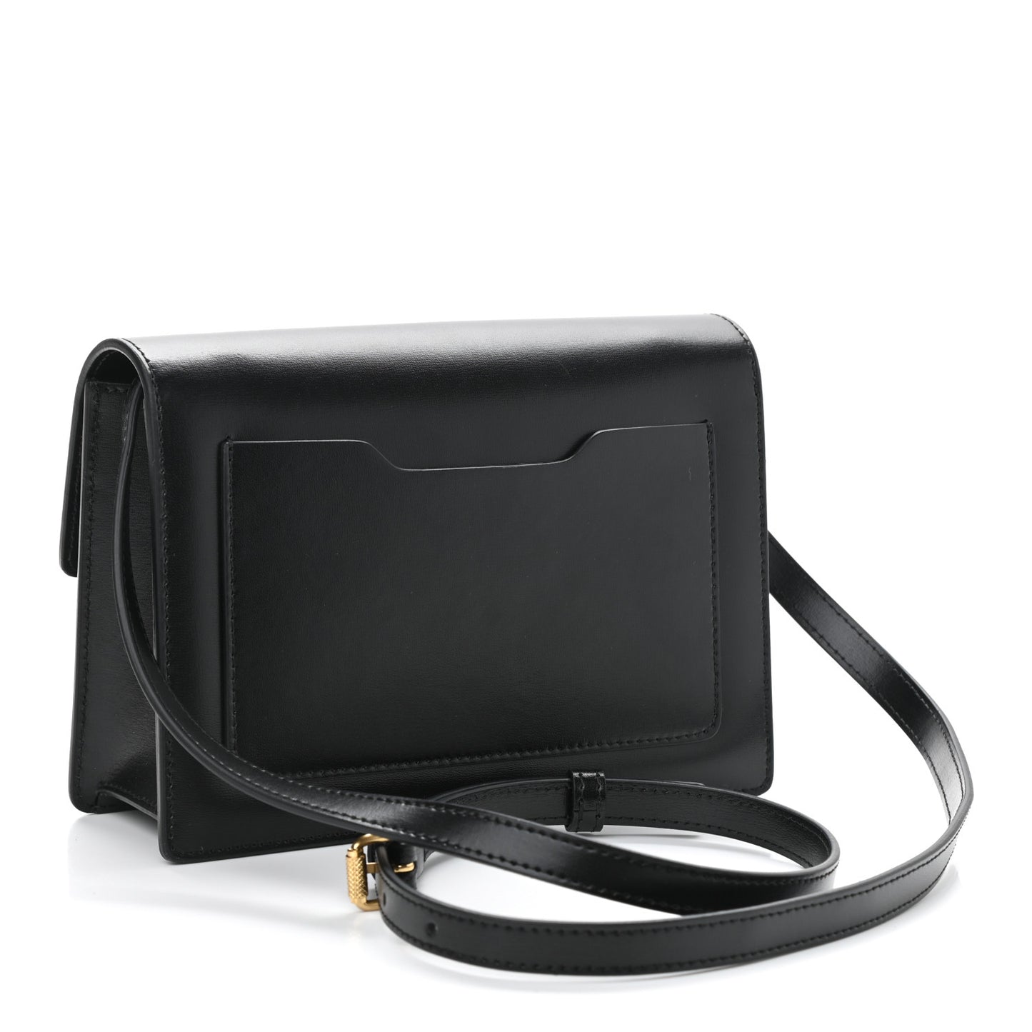 Calfskin Jitney 2.0 Crossbody Bag Black