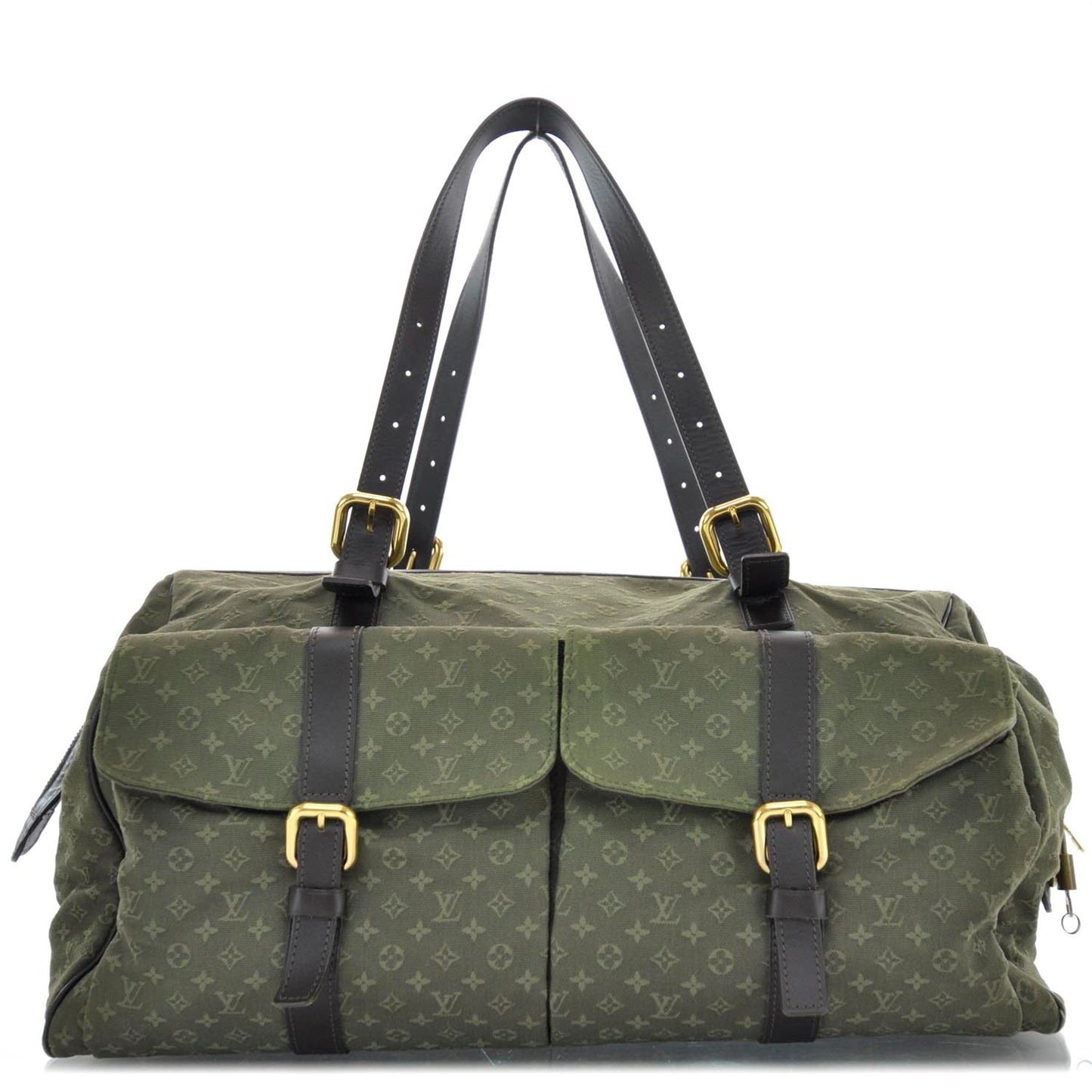 Mini Lin Monogram Louise Bag Kaki