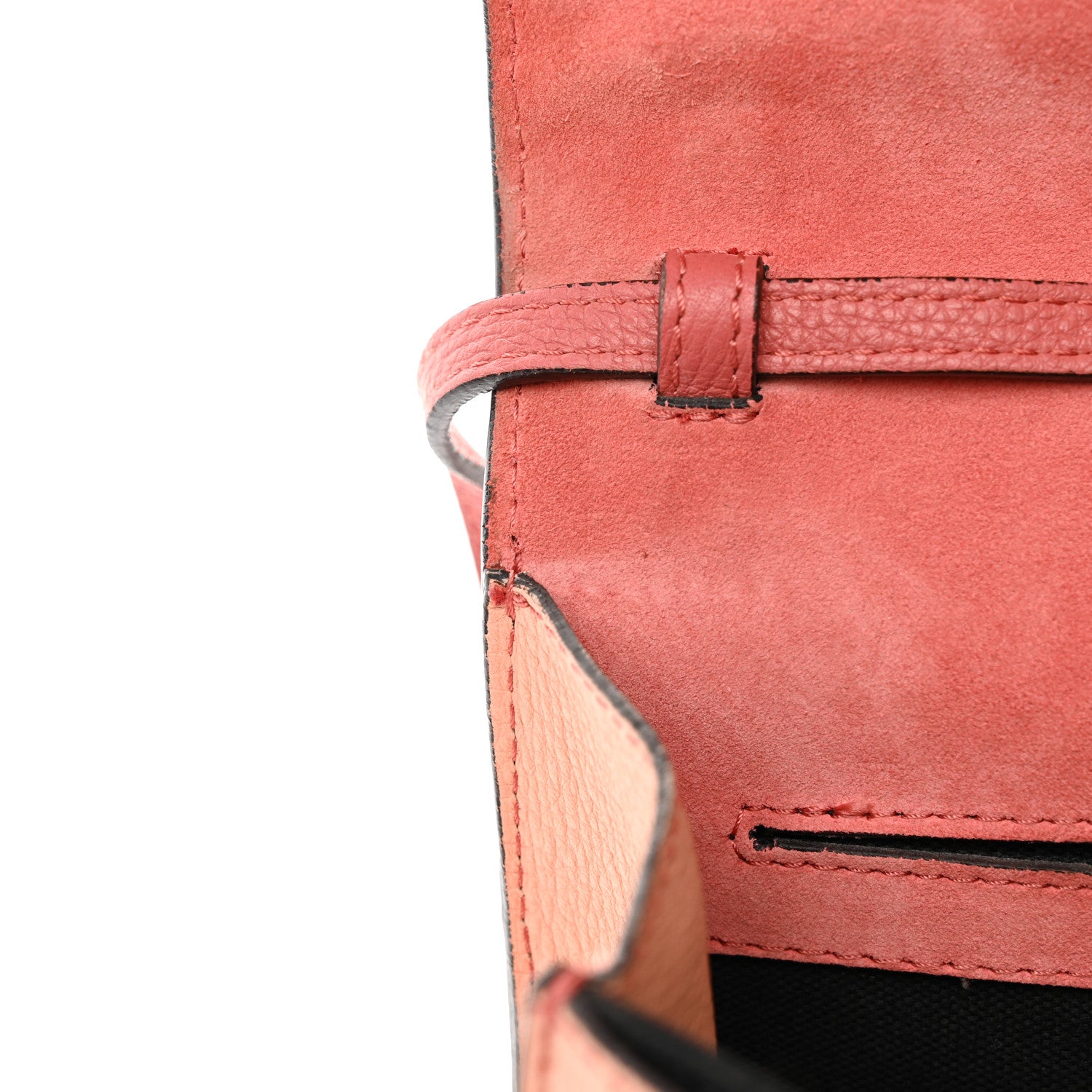 Burberry Derby Calfskin House Check Small Macken Crossbody Bag Copper Pink 13 of 15