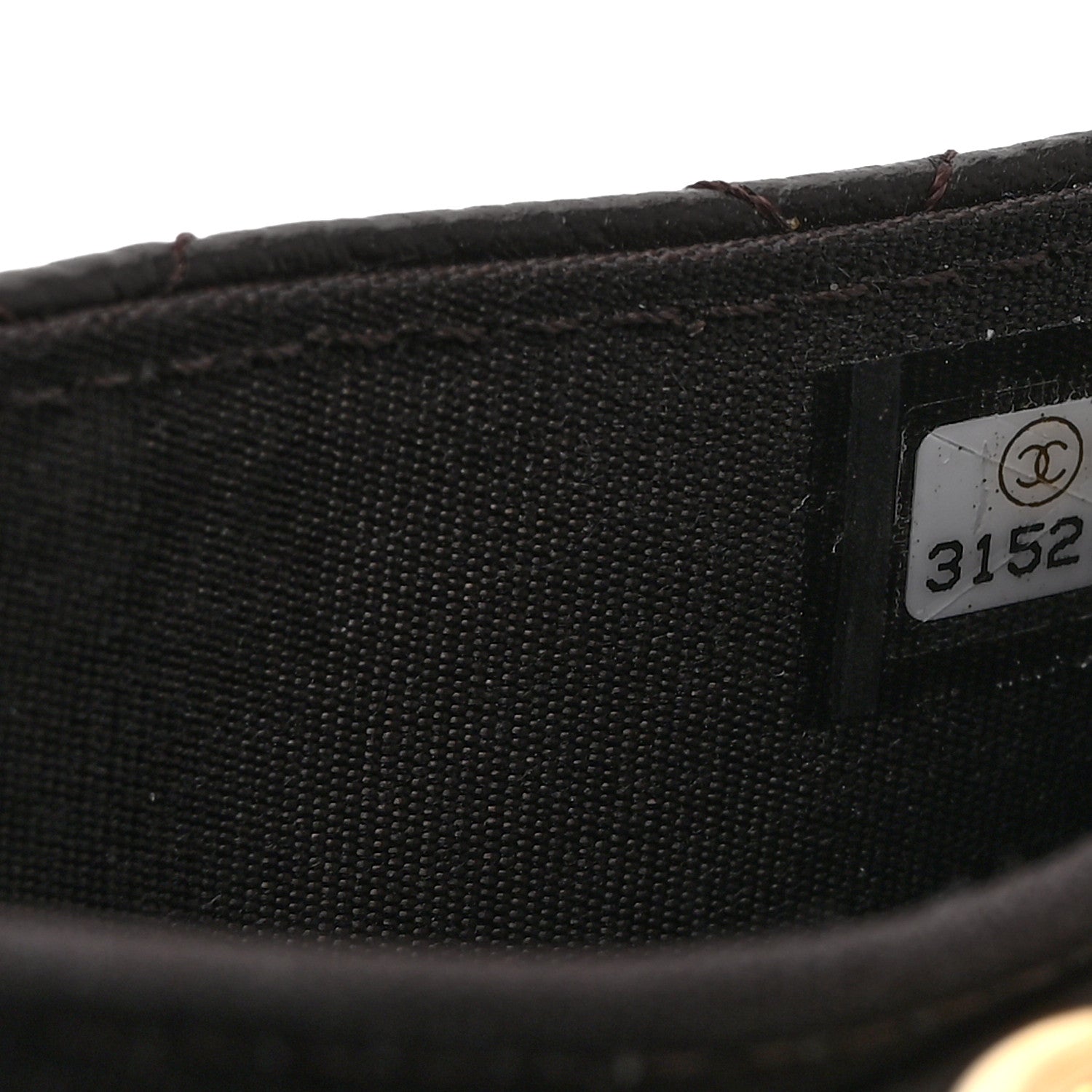 Chanel Caviar Quilted Boy Card Holder On Chain Black 7 of 11