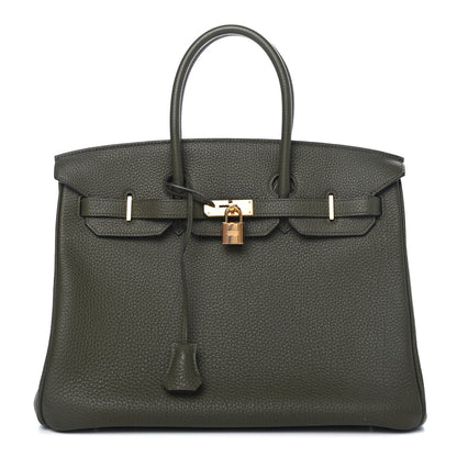 Hermes Togo Birkin 35 Vert Veronese 1 of 8