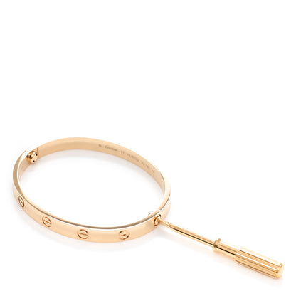 Cartier 18K Yellow Gold LOVE Bracelet 17 3 of 5