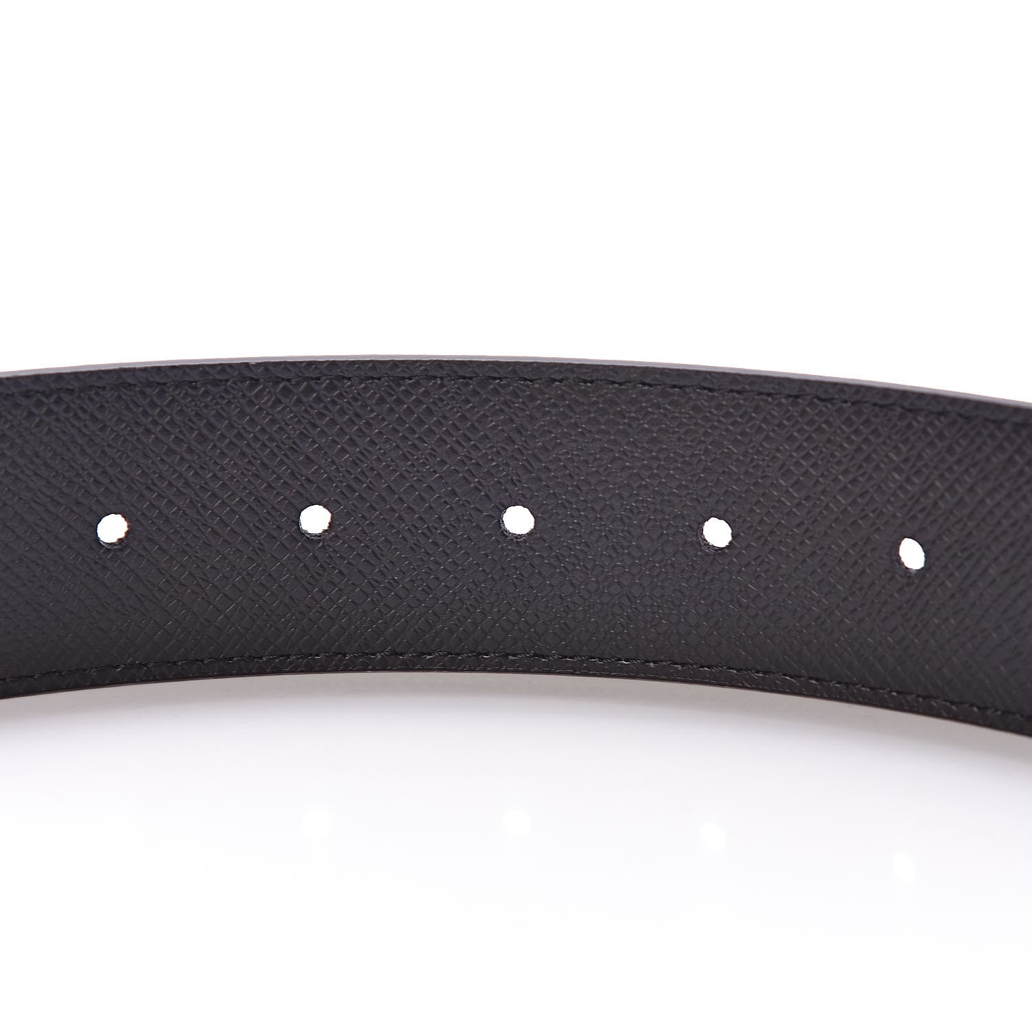 Louis Vuitton Monogram Eclipse Taigarama 40mm LV Initiales Reversible Belt 95 38 Black 5 of 6