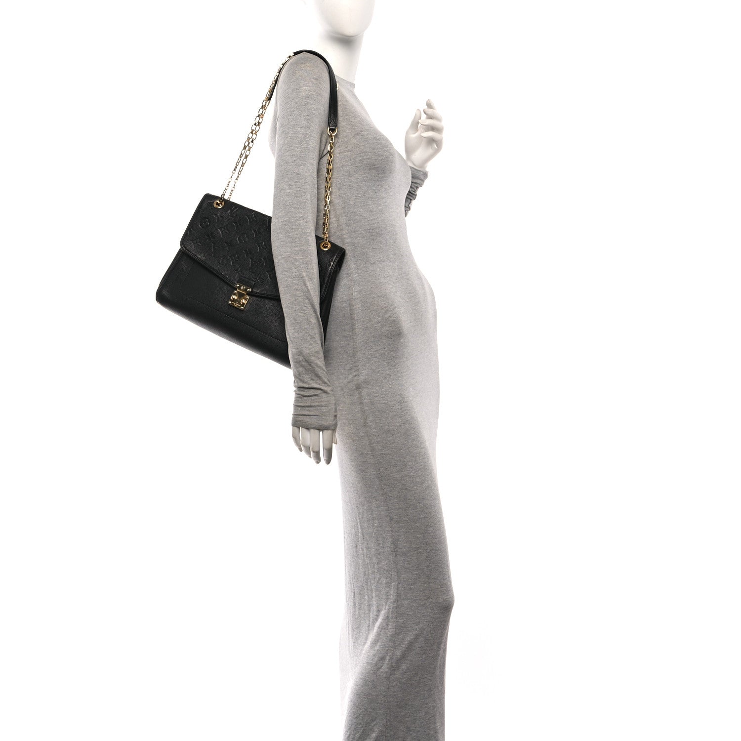 Louis Vuitton Empreinte Saint Germain MM Black 2 of 9