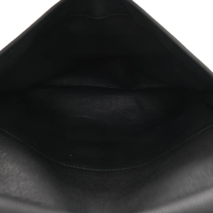 Salvatore Ferragamo Grained Calfskin Bitter Pocket Tote Black 11 of 20