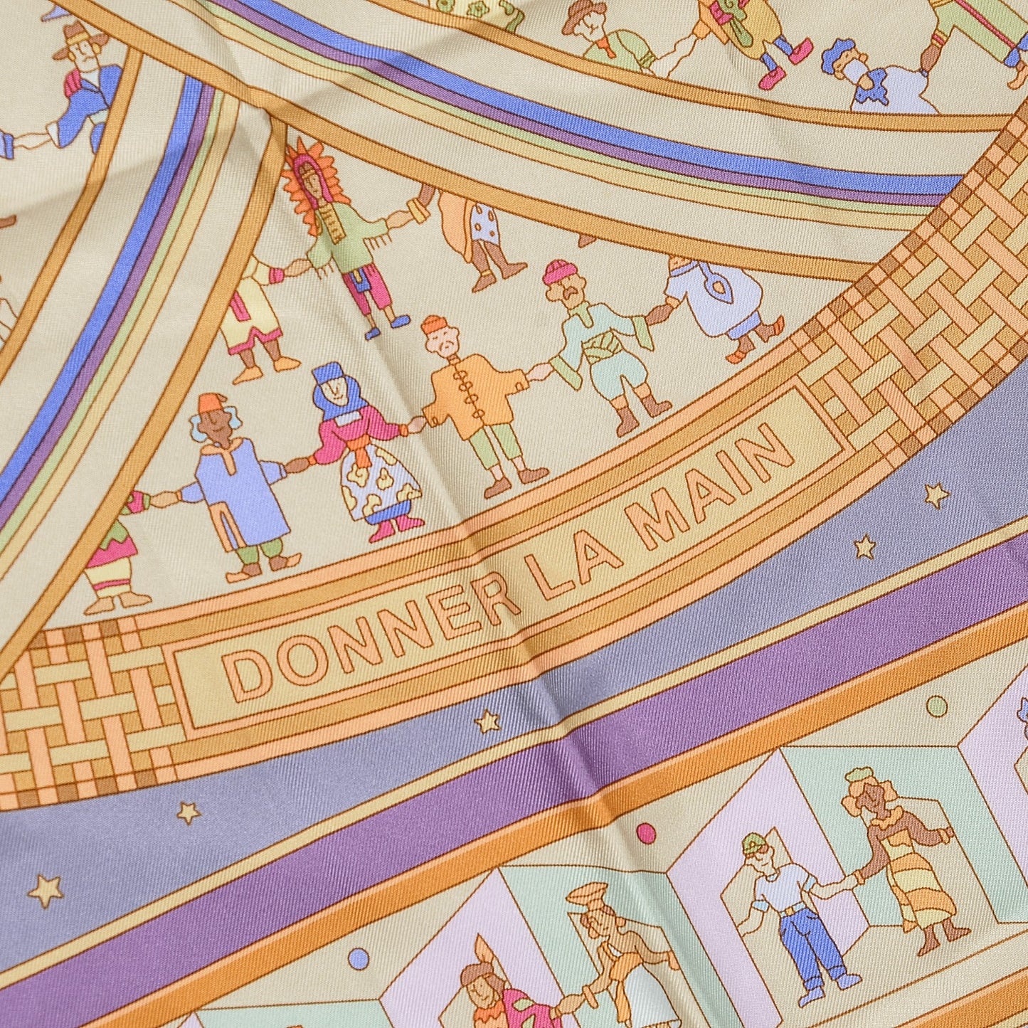 Silk Donner La Main Scarf 90