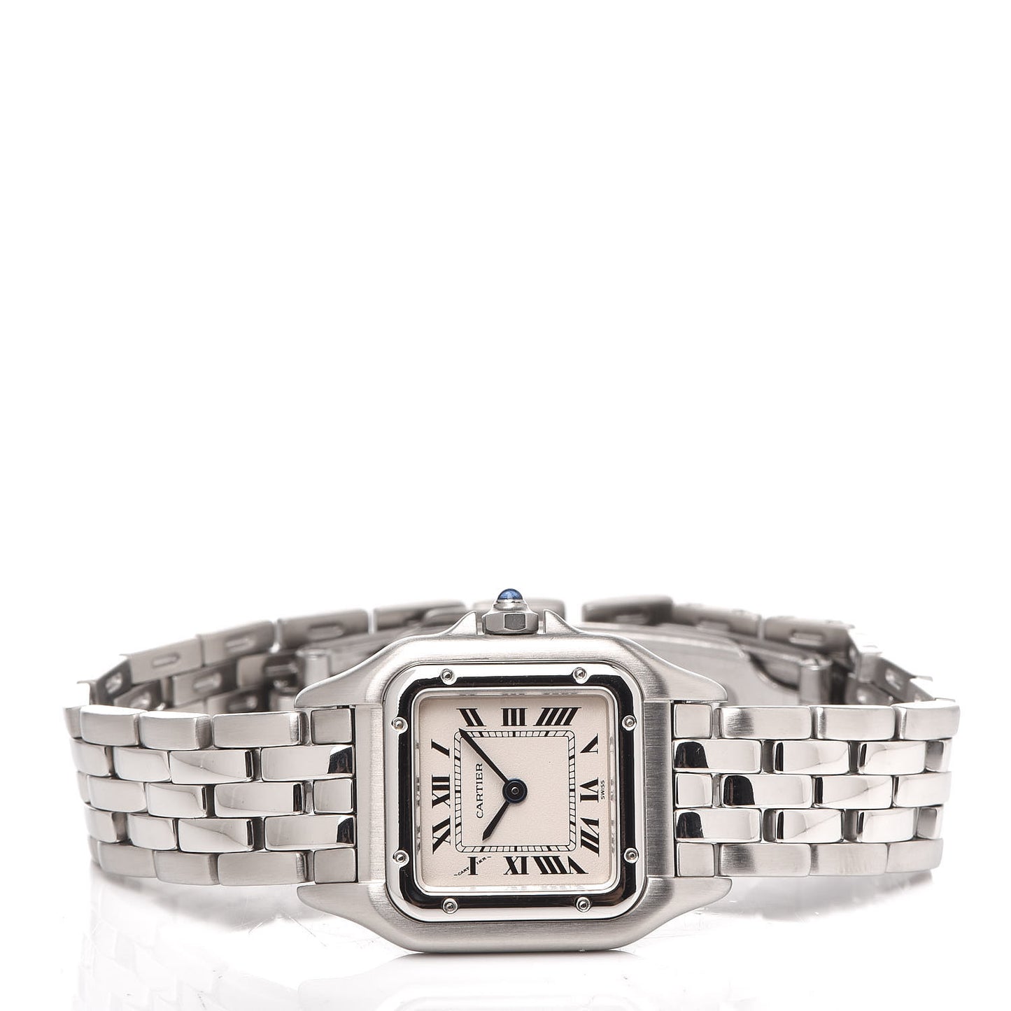 Stainless Steel 22mm Panthere Quartz Watch