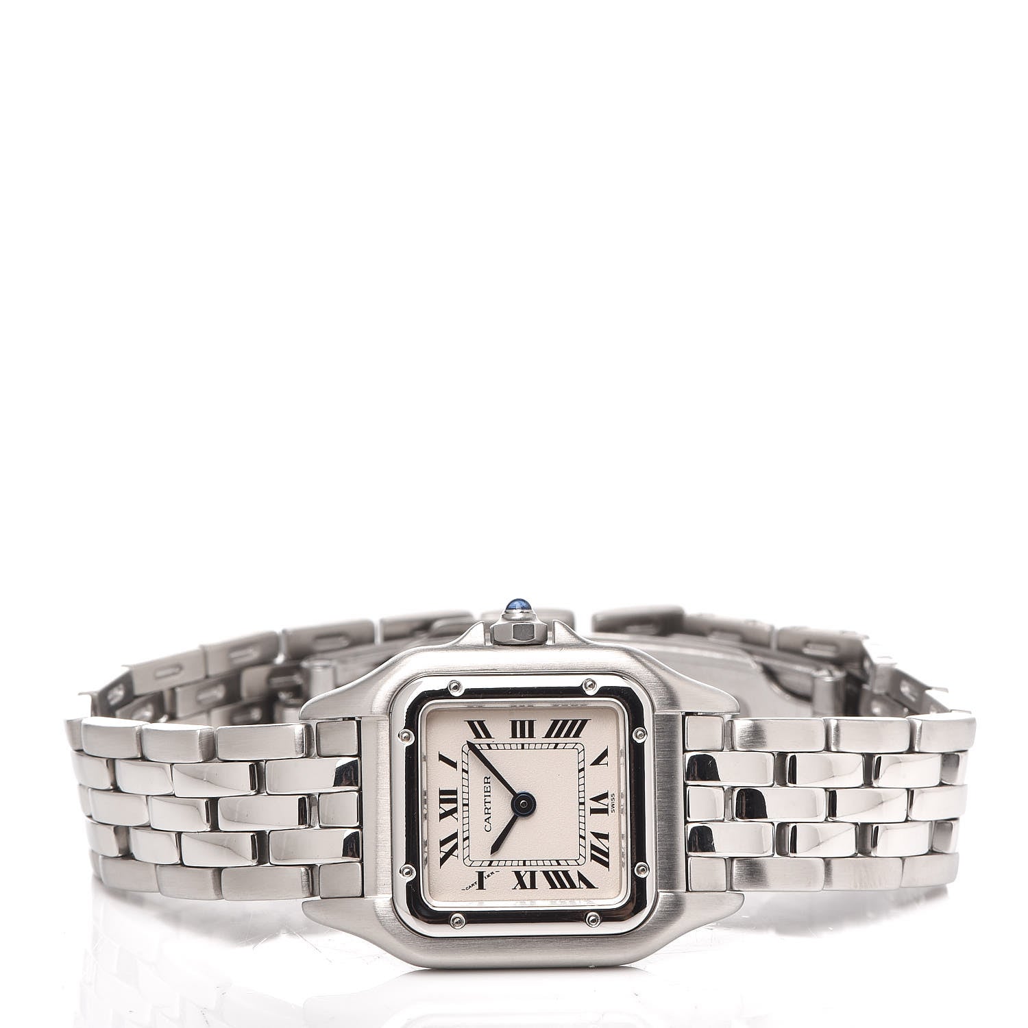 Cartier Stainless Steel 22mm Panthere Quartz Watch 3 of 8