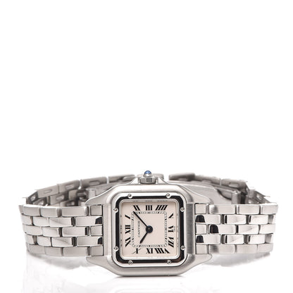 Cartier Stainless Steel 22mm Panthere Quartz Watch 3 of 8