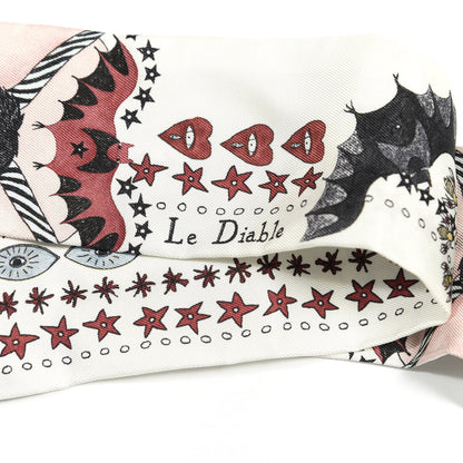 Christian Dior Silk Le Diable Mitzah Scarf 3 of 4