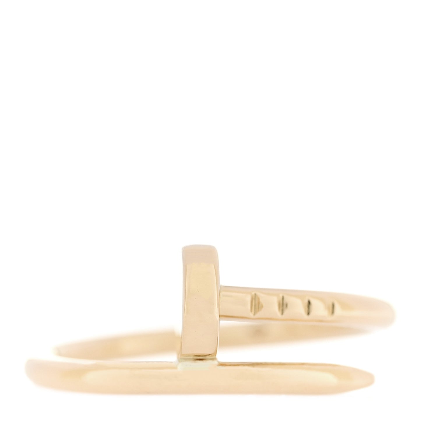18K Yellow Gold Small Juste Un Clou Ring 49 5
