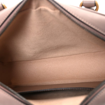 Gucci Calfskin Matelasse Small GG Marmont East West Shoulder Bag Porcelain Rose 5 of 10