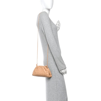 Bottega Veneta Nappa Intrecciato The Mini Pouch Almond 2 of 10