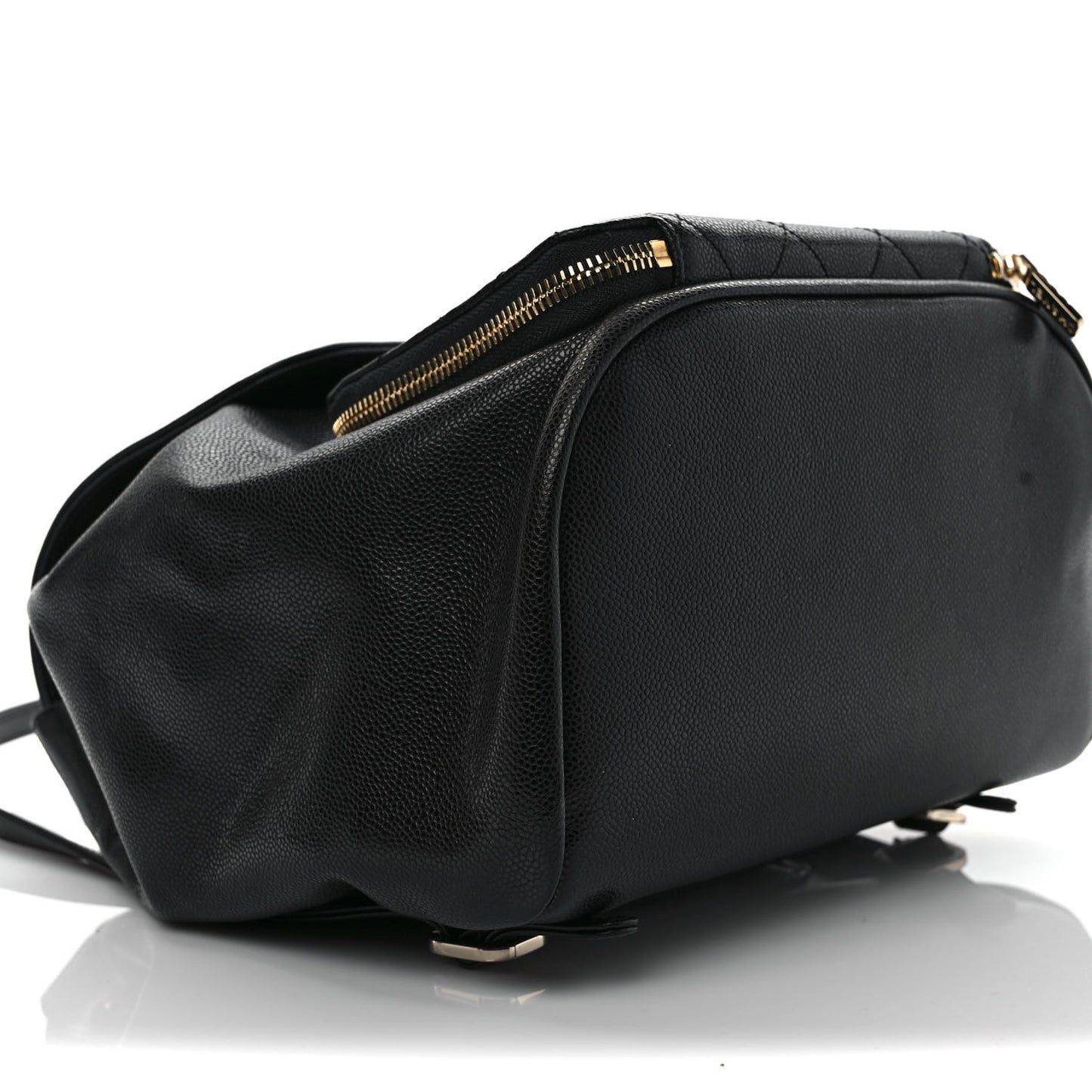 Caviar Quilted Business Affinity Backpack Black