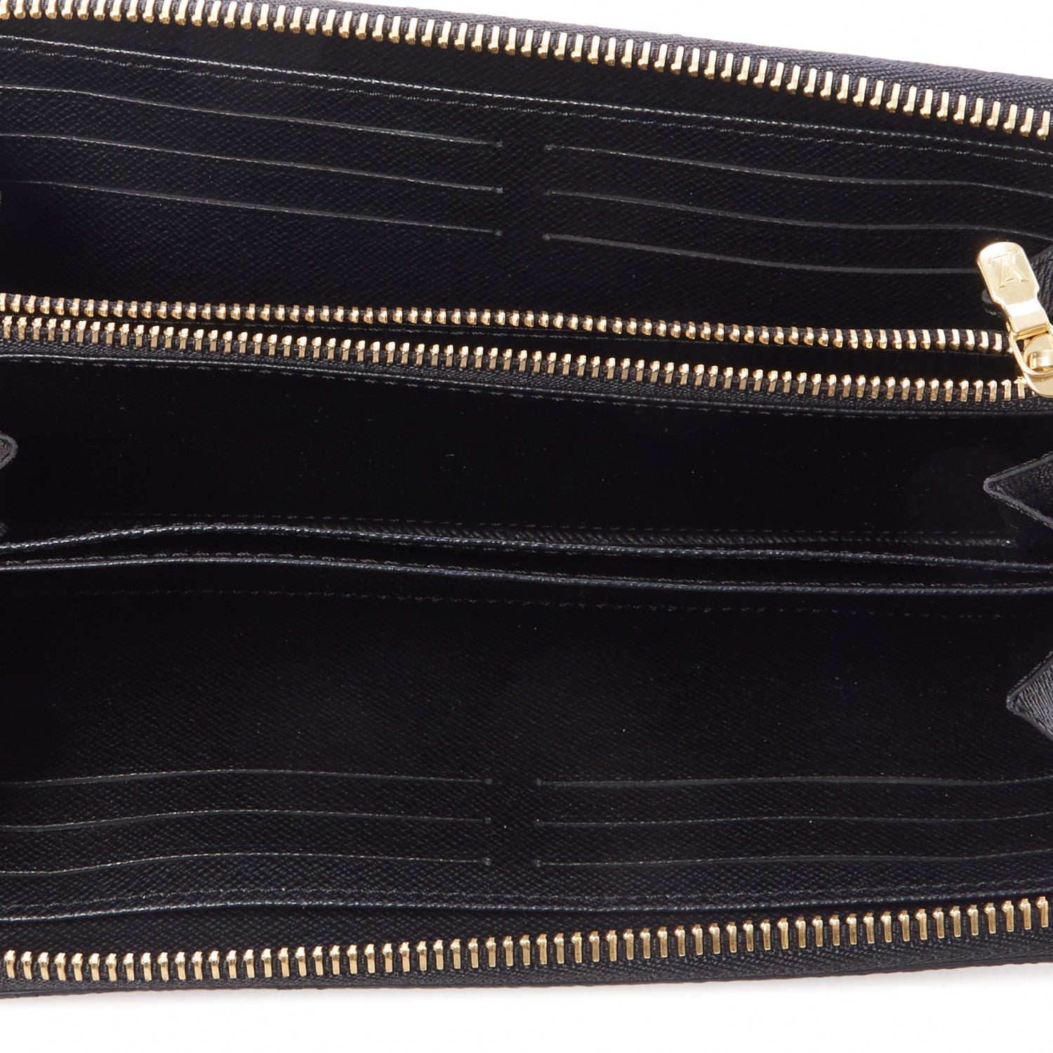 Louis Vuitton Game On Zippy Wallet Black 7 of 9