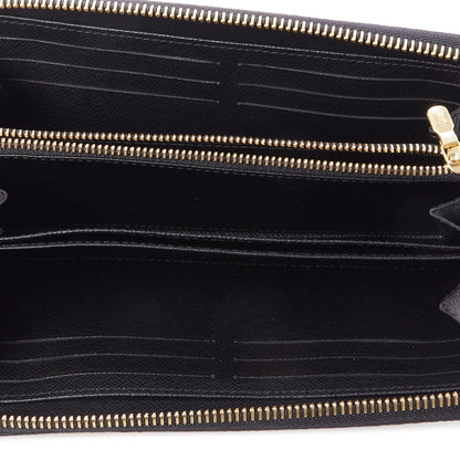 Louis Vuitton Game On Zippy Wallet Black 7 of 9