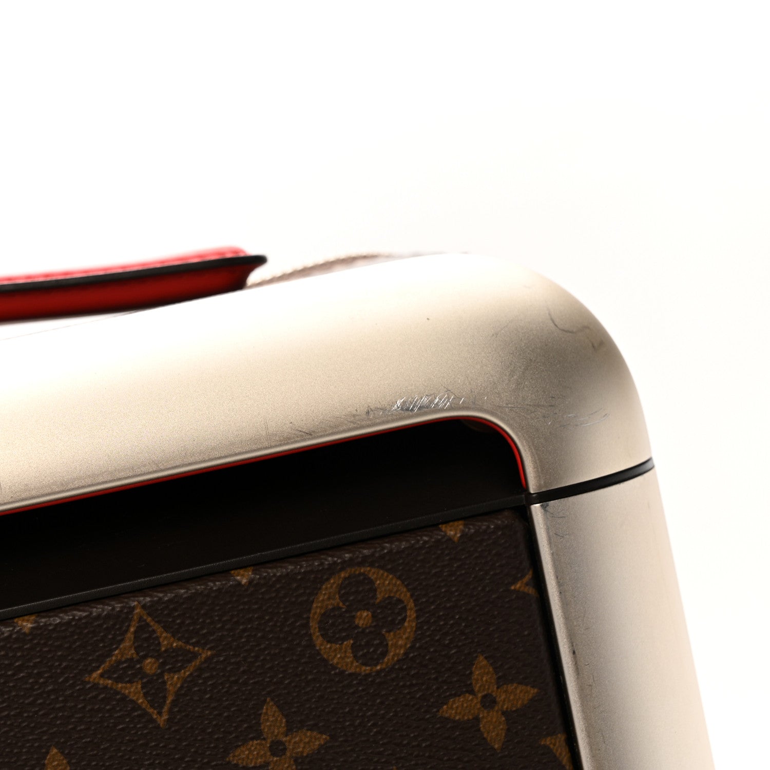 Louis Vuitton Monogram Horizon 55 Coquelicot 12 of 14