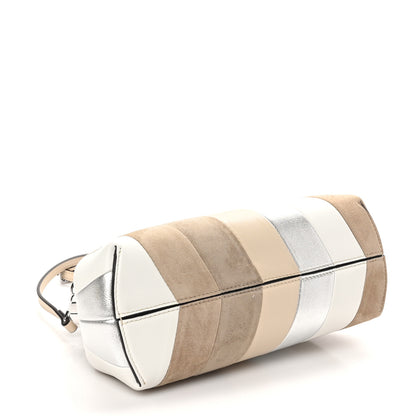 Fendi Nappa Suede Striped Inlay Small Fendi First Multicolor 4 of 10