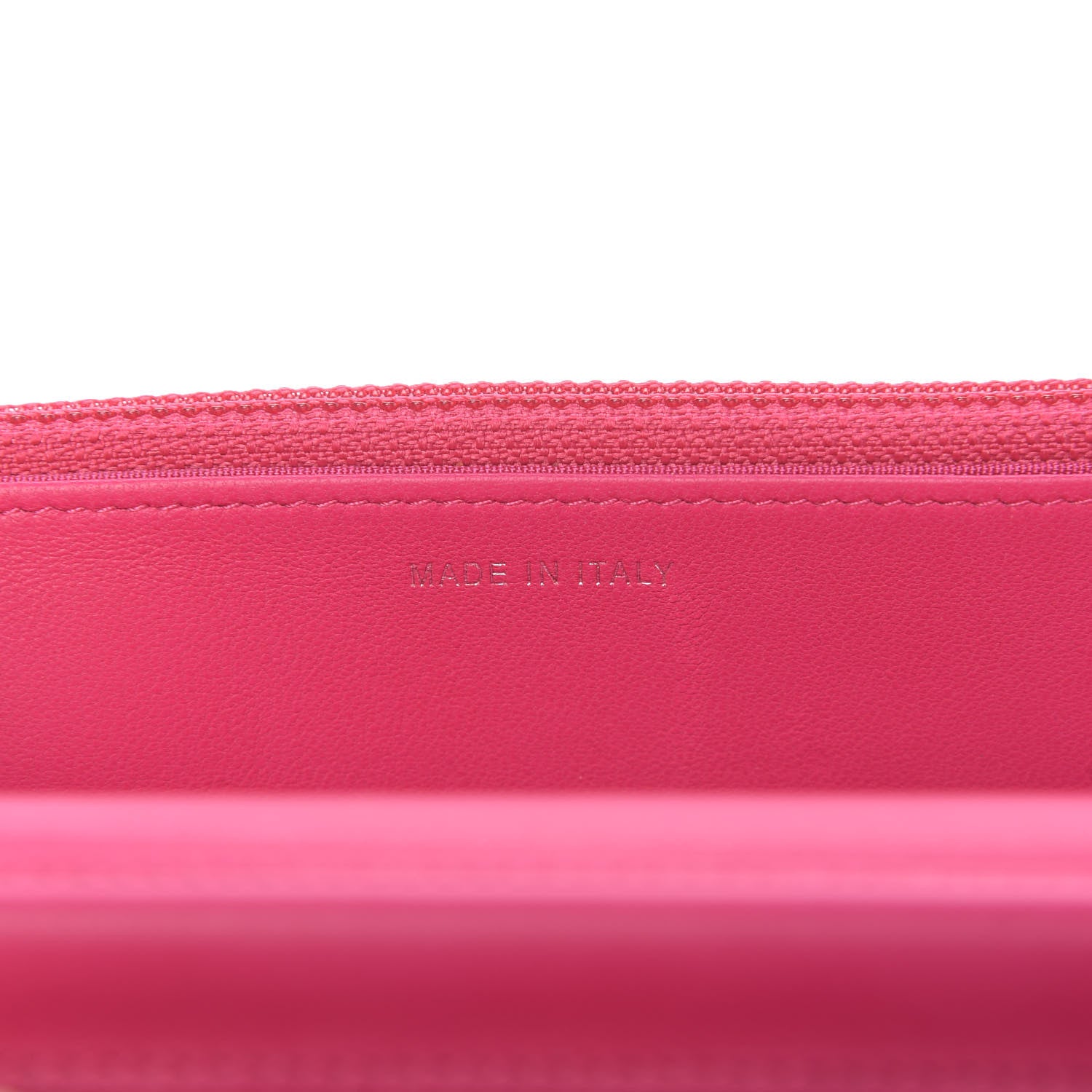 Chanel Lambskin Quilted Diamond CC Wallet On Chain WOC Pink 8 of 10