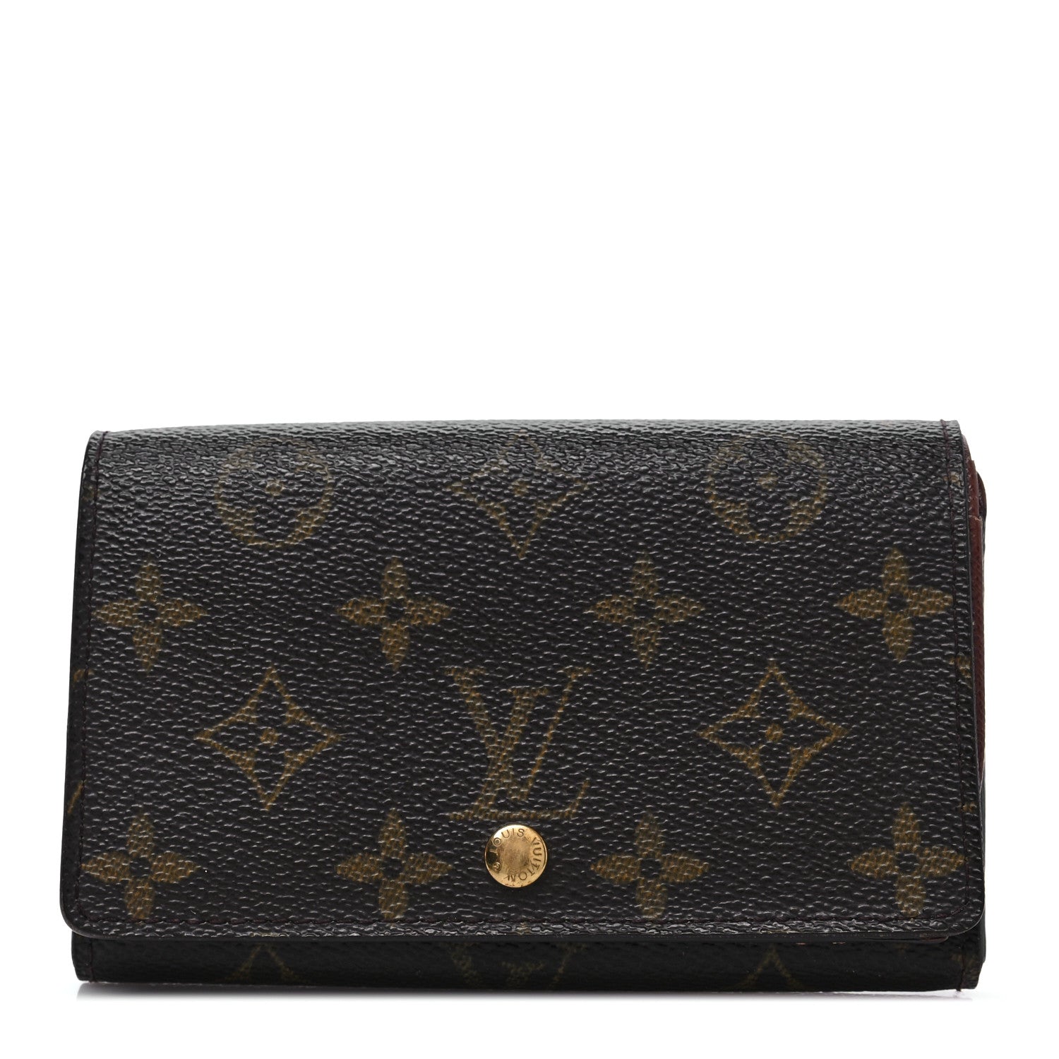 Louis Vuitton Monogram Porte-Monnaie Tresor Wallet 1 of 8