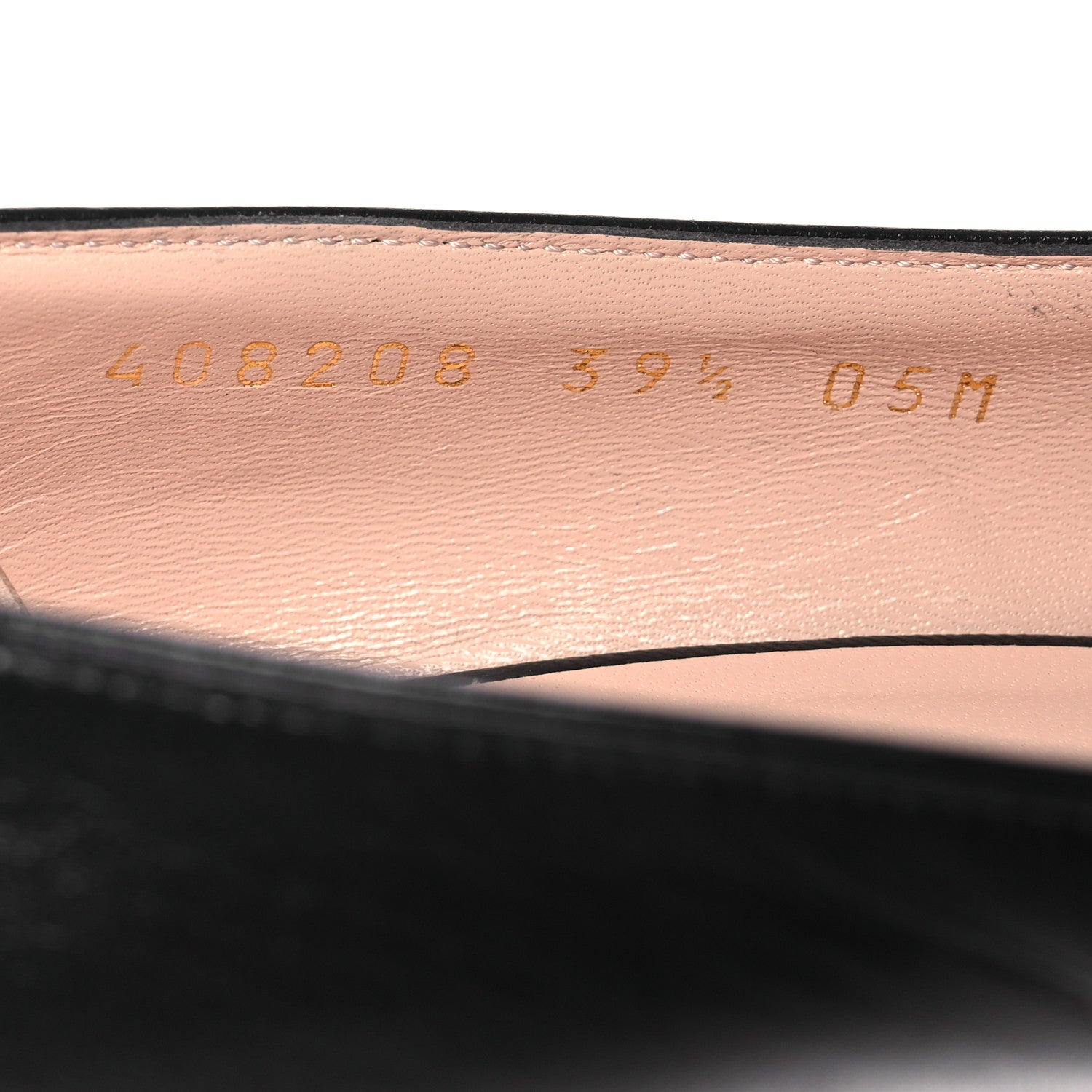 Gucci Malaga Kid GG Marmont Fringe 50mm Loafer Pumps 39.5 Black 10 of 14
