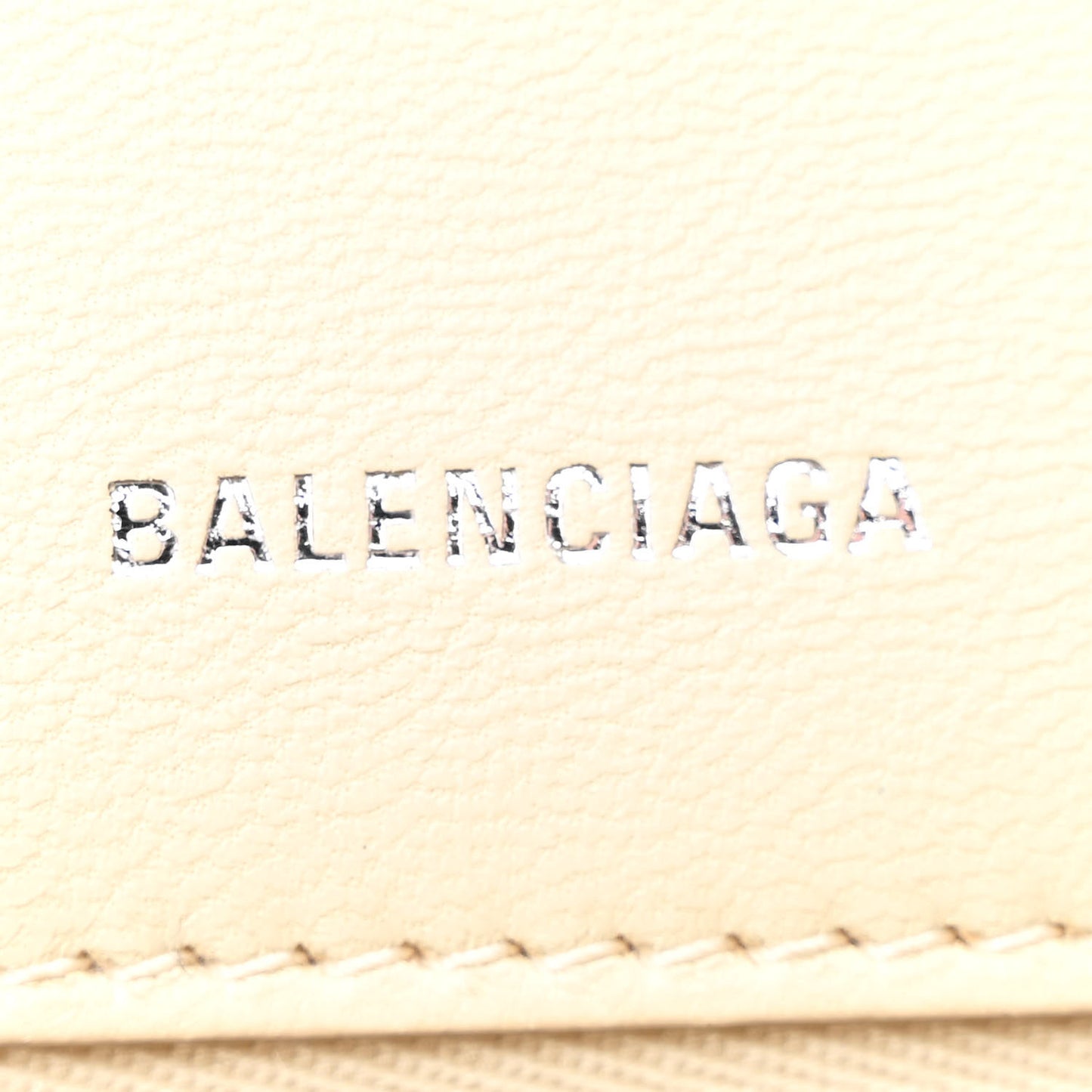 Curly Faux Shearling Small Hourglass Top Handle Bag Beige