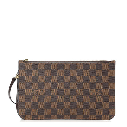 Louis Vuitton Damier Ebene Neverfull MM GM Pochette 1 of 8