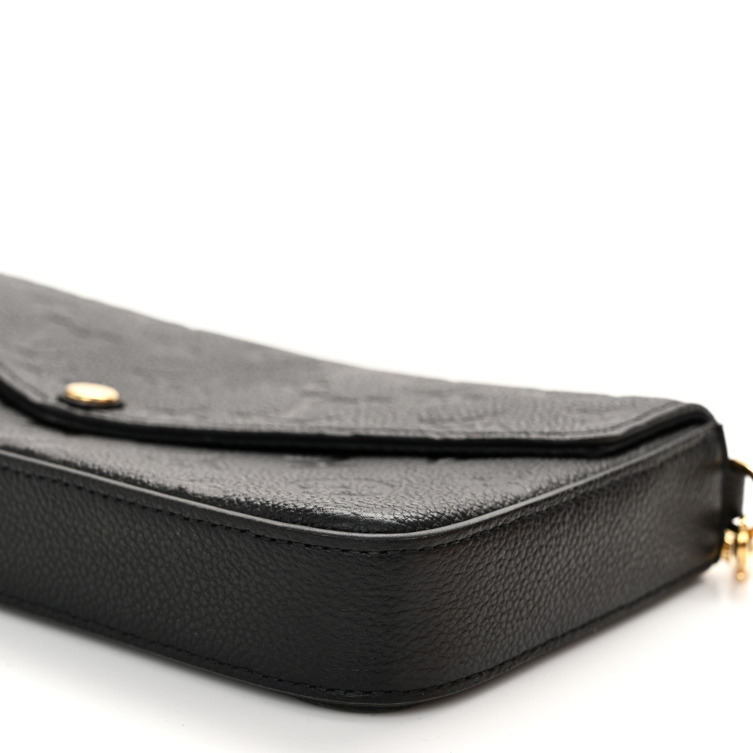 Louis Vuitton Empreinte Pochette Felicie Chain Wallet Black 9 of 10