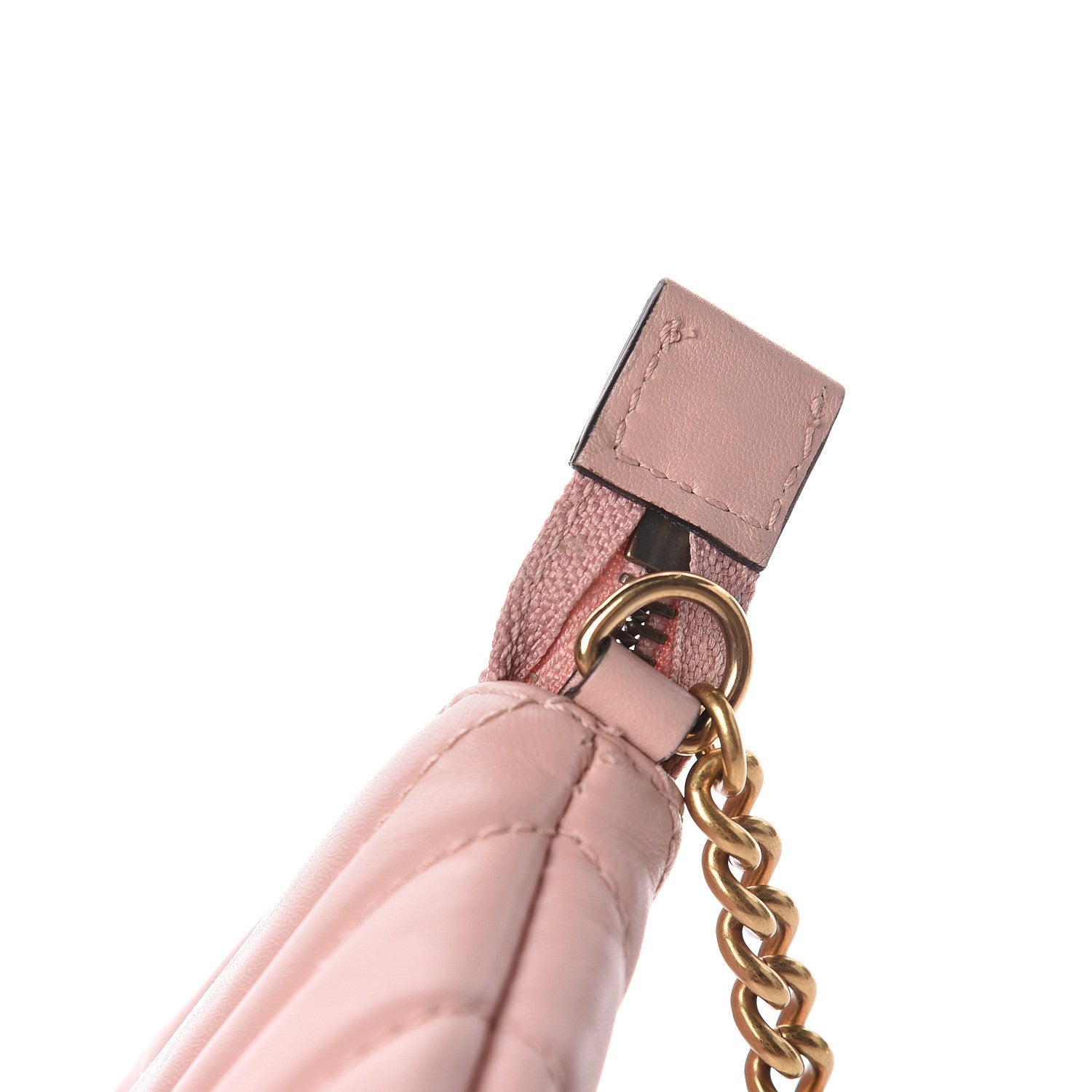 Gucci Calfskin Matelasse Mini GG Marmont Chain Bag Perfect Pink 13 of 19