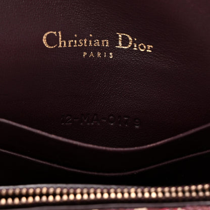Christian Dior Oblique Saddle Belt Bag Bordeaux 7 of 10