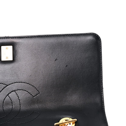 Chanel Lambskin Quilted Large Trendy CC Dual Handle Flap Bag Black 16 of 23