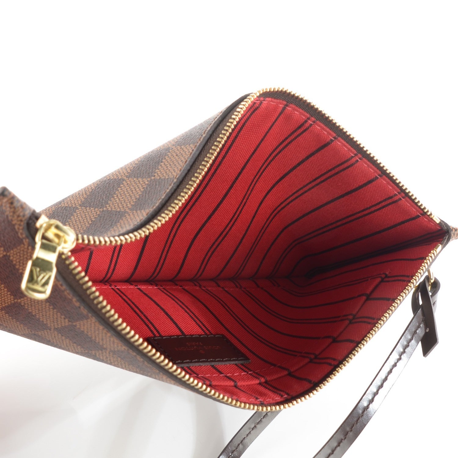 Louis Vuitton Damier Ebene Neverfull MM GM Pochette 8 of 8