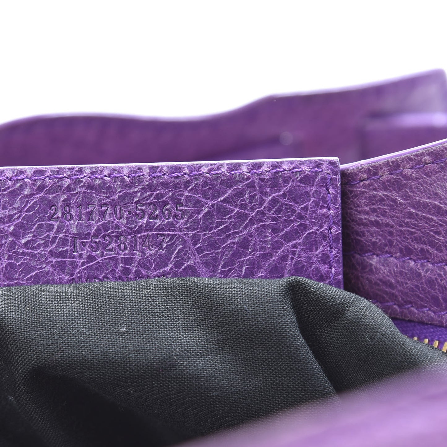 Agneau Giant 12 Gold Hardware City Ultraviolet