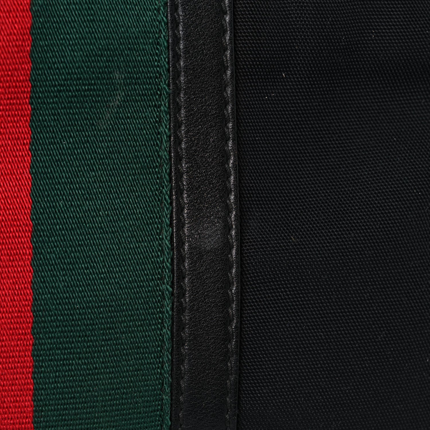 Gucci Canvas Web Viaggio Flight Bag Black 21 of 22