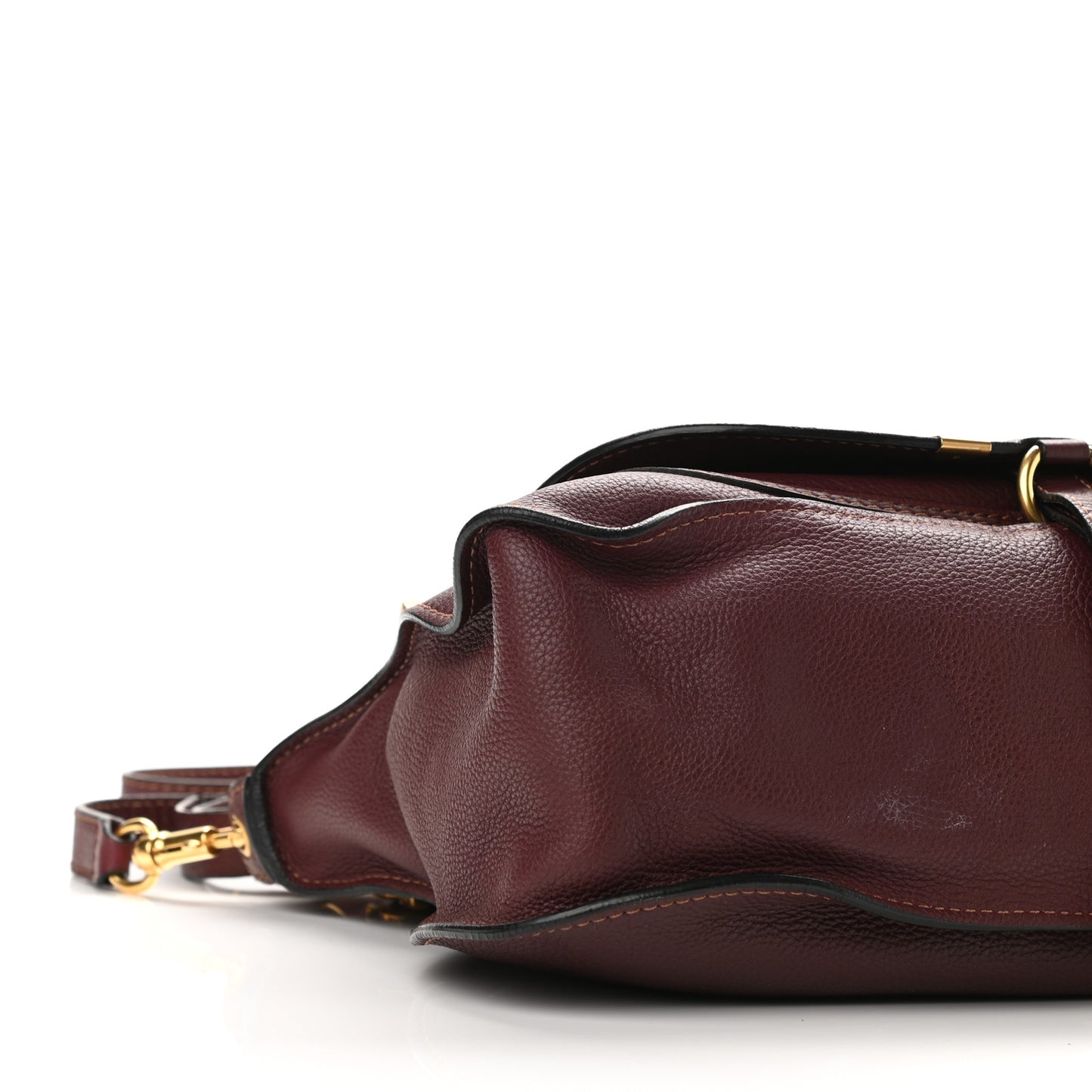 Calfskin Medium Marcie Satchel Dark Velvet