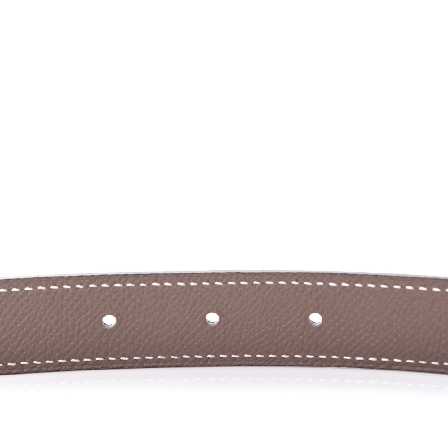 Swift Epsom 24mm Mini Constance H Belt 85 Black Etoupe