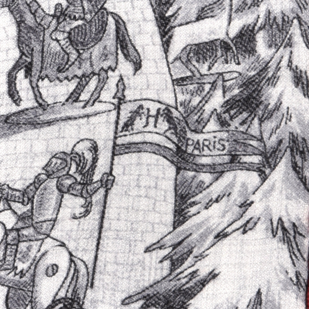 Hermes Cashmere Silk Nothing But A Dreamer Scarf 100 Gris Chine Anthracite 3 of 5