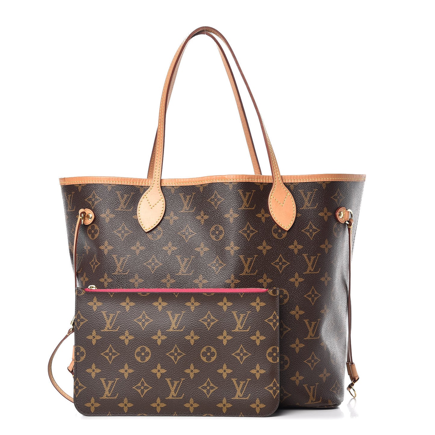 Monogram Neo Neverfull MM Pivoine