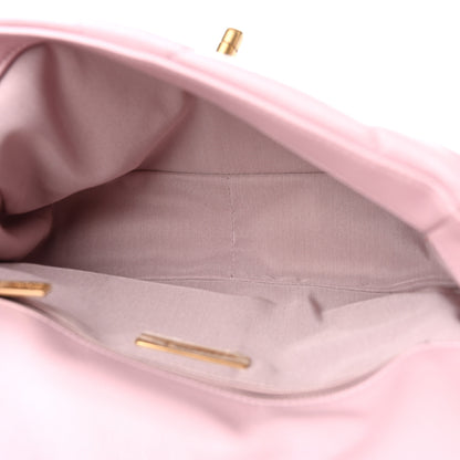 Chanel Lambskin Quilted Medium Chanel 19 Flap Light Pink 5 of 12