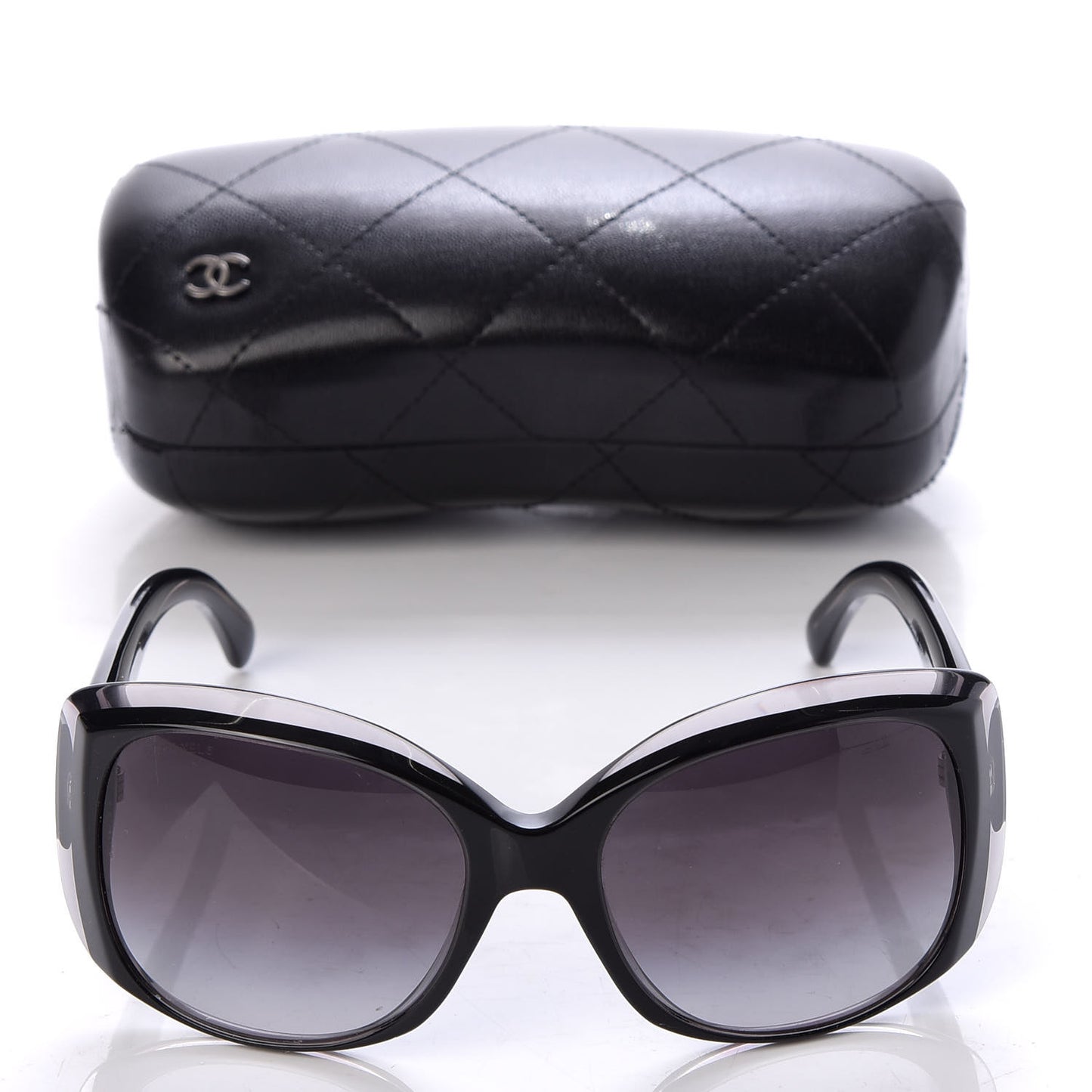Mother of Pearl CC Sunglasses 5227-H Black