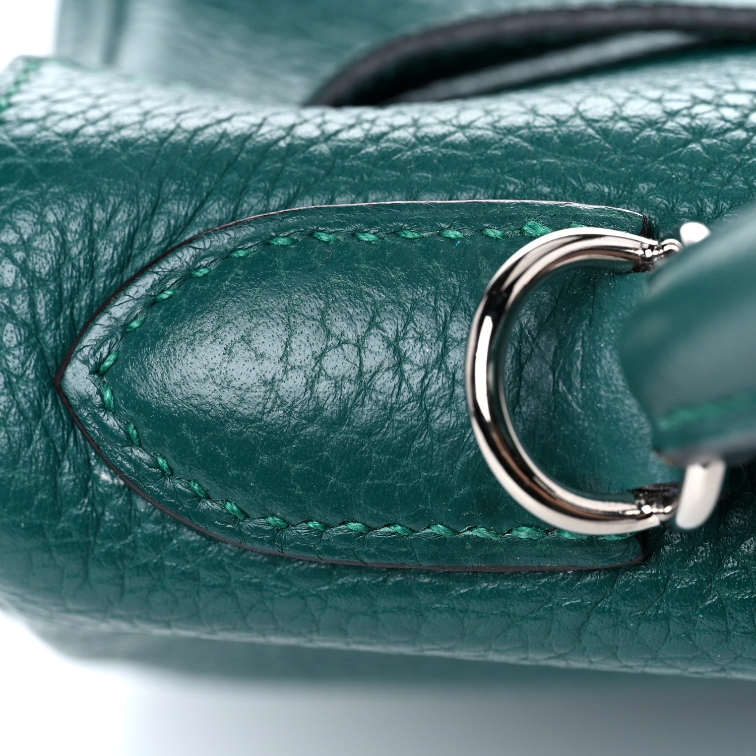 Hermes Taurillon Clemence Kelly Retourne 28 Malachite 11 of 45