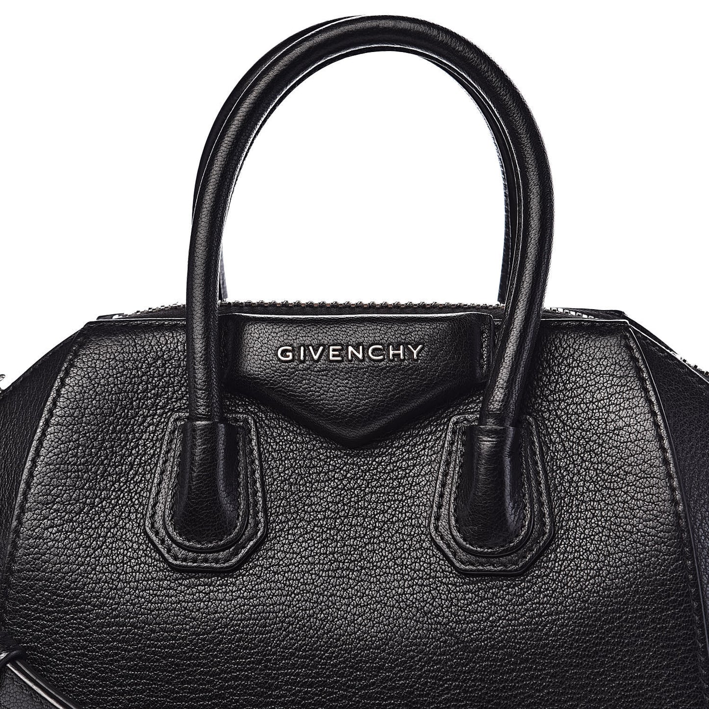 Sugar Goatskin Mini Antigona Black