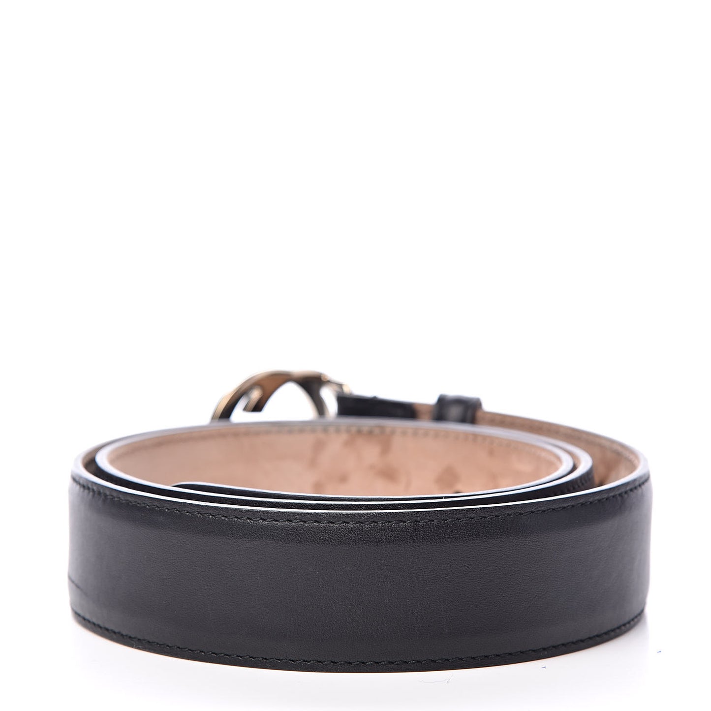 Calfskin Interlocking G 37mm Belt 95 38 Black